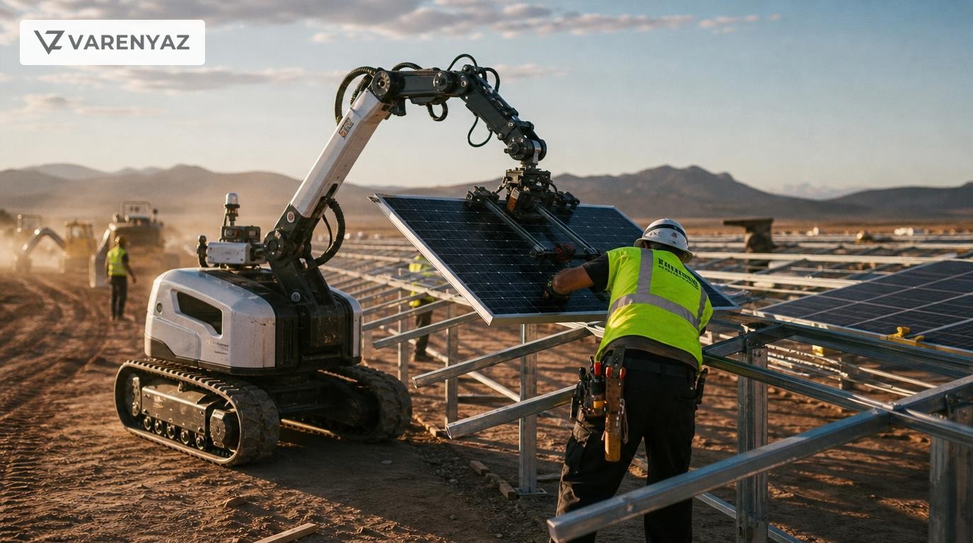 Gritt Raises $34M to Deploy Construction Robots for Solar Farms